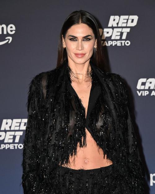 Melissa Satta Showcases Style at Vip Al Tappeto Red Carpet, December 2024 2