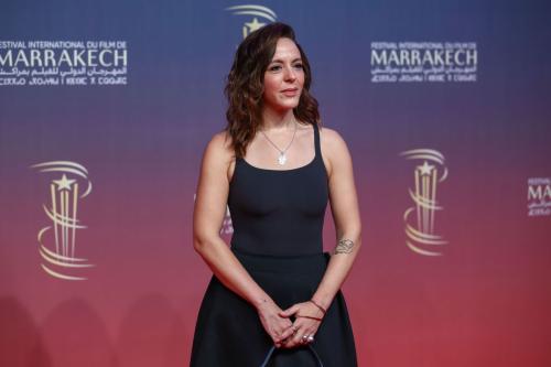 Monia Chokri at Sean Penn Tribute Marrakech Film Festival, November 2024 2