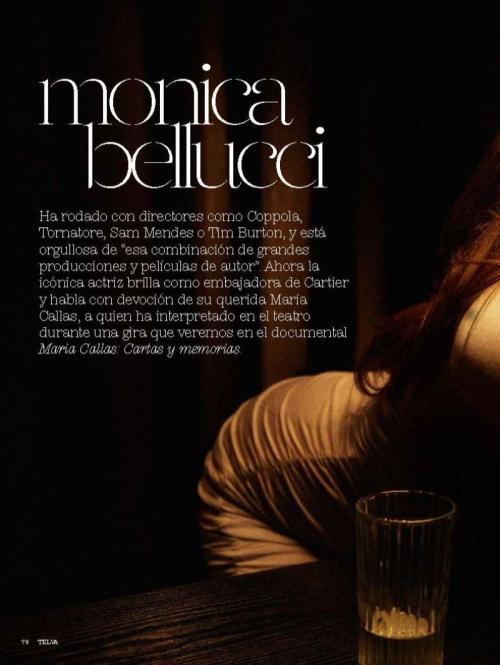 Monica Bellucci in Telva Spain, January 2025 2