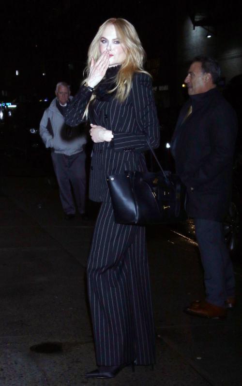 Nicole Kidman Dazzles on Late Show with Stephen Colbert in New York City, December 2024 2