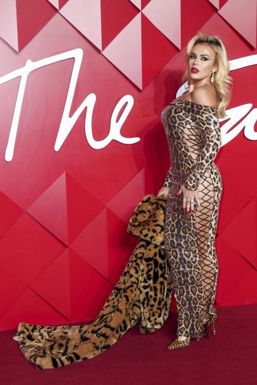 Tallia Storm at Fashion Awards, December 2024