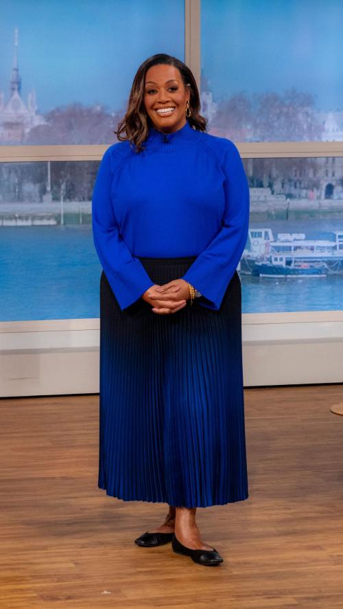 Alison Hammond at This Morning TV Show, January 2025 1
