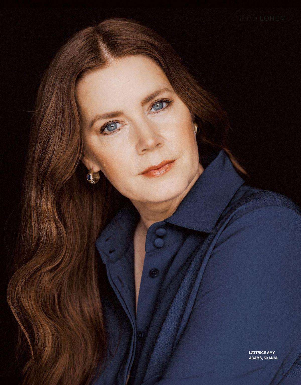 Amy Adams on Art and Motherhood in Grazia Italy, January 2025