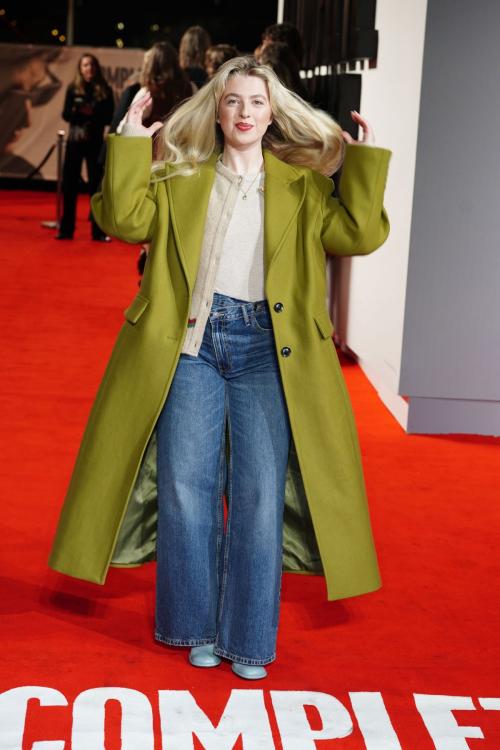 Anais Gallagher at A Complete Unknown UK Premiere, January 2025