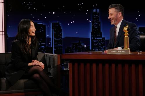 Anna Sawai on Jimmy Kimmel Live, January 2025 1