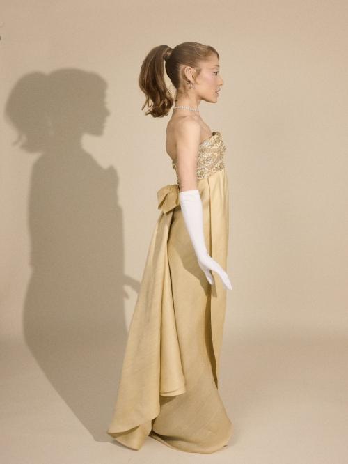 Ariana Grande at 82nd Golden Globe Awards Photoshoot, January 2025 1