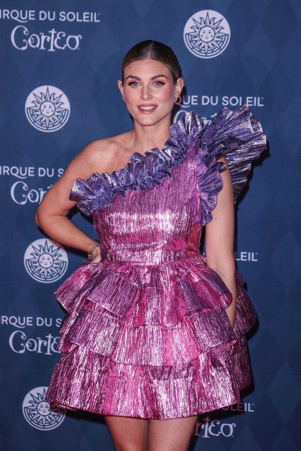 Ashley James Stuns at Cirque du Soleil Corteo Premiere, January 2025