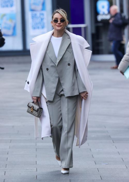 Ashley Roberts Exits Heart Breakfast Show in London, January 2025 3