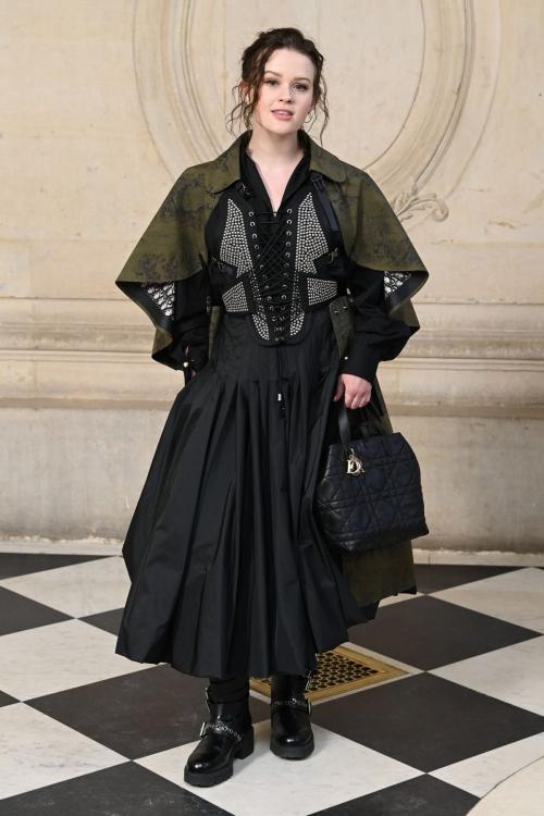 Ava Philippe at Christian Dior Haute Couture Show, January 2025 3