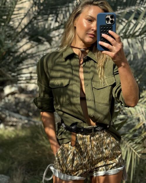 Bar Refaeli for Carolina Lemke, January 2025 2