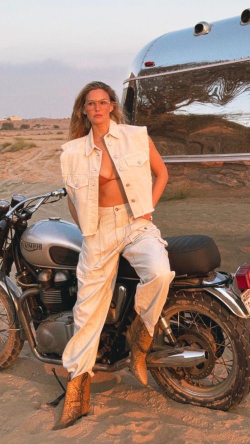 Bar Refaeli for Carolina Lemke, January 2025 5