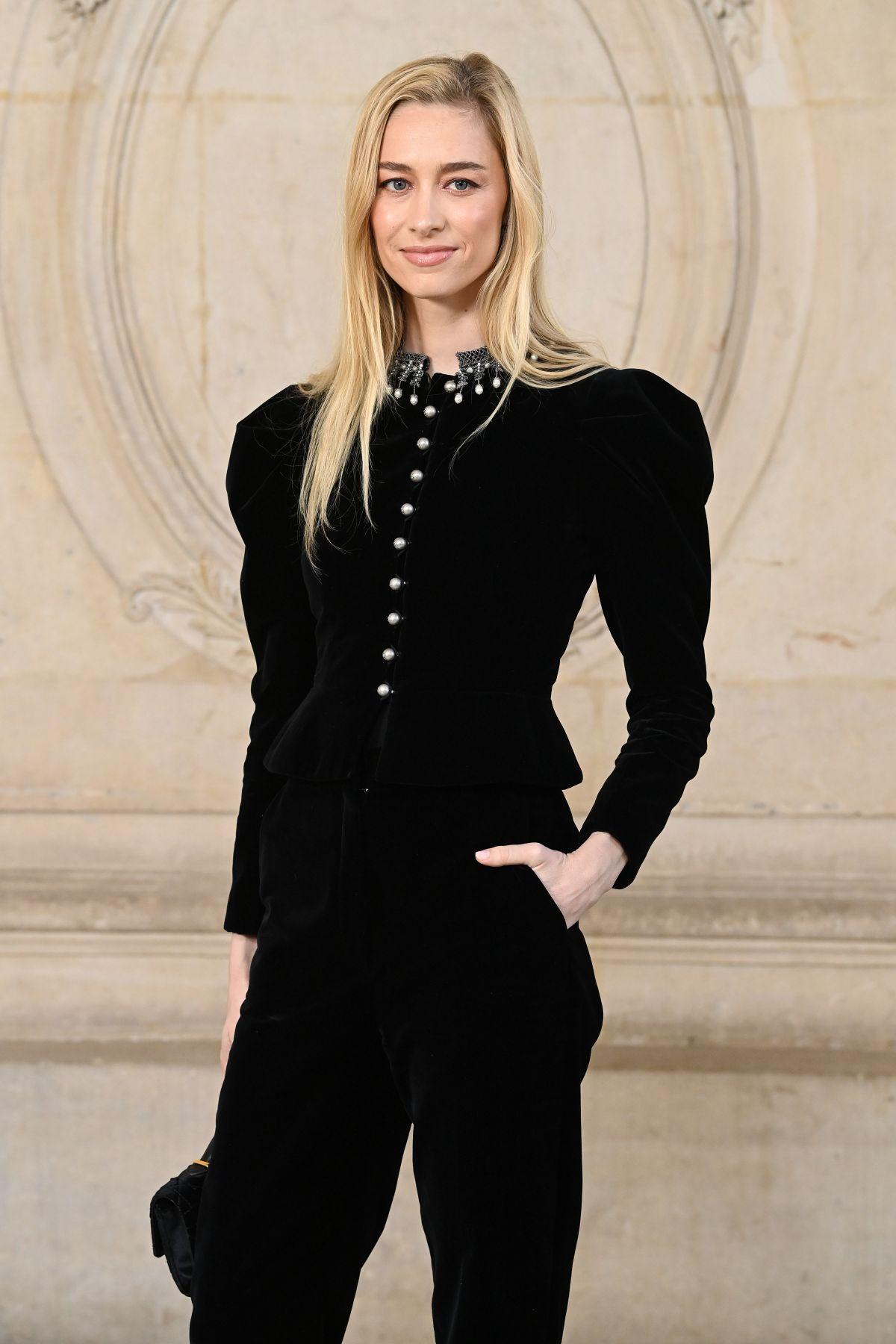 Beatrice Borromeo Casiraghi at Christian Dior Haute Couture Show, January 2025