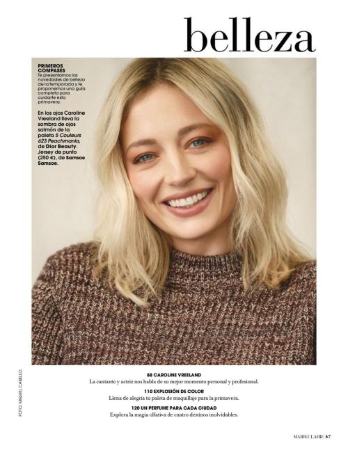 Caroline Vreeland in Marie Claire Spain, February 2025 8
