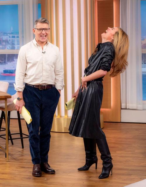 Cat Deeley Appears on This Morning TV Show in London, January 2025 1
