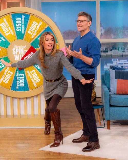 Cat Deeley at This Morning TV Show, January 2025 2