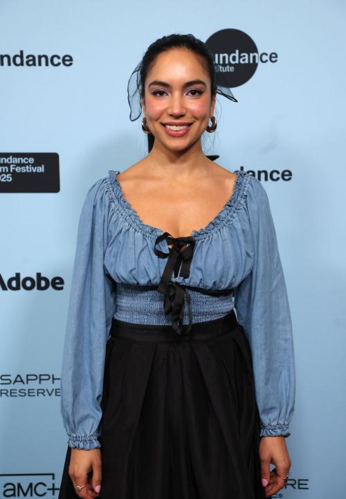 Celine Rahman Attends Plainclothes Premiere at Sundance, January 2025