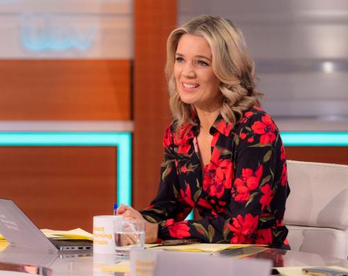 Charlotte Hawkins at Good Morning Britain, January 2025