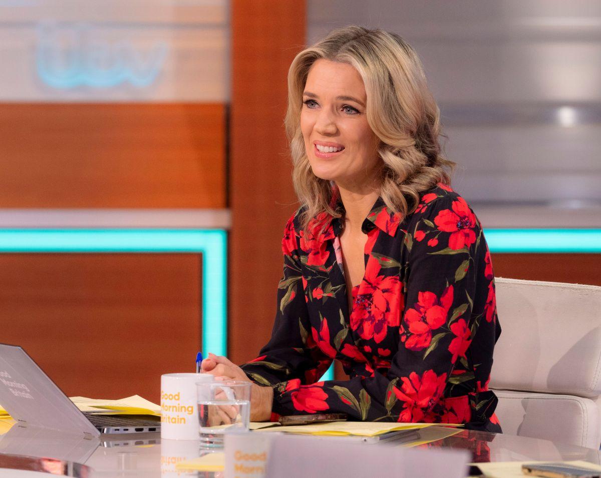 Charlotte Hawkins at Good Morning Britain, January 2025