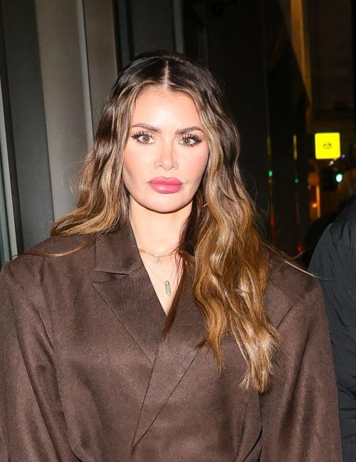 Chloe Sims Night Out in Mayfair, January 2025 3