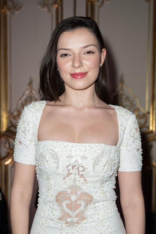 Clara Marz at Zuhair Murad Show at Paris Fashion Week, January 2025