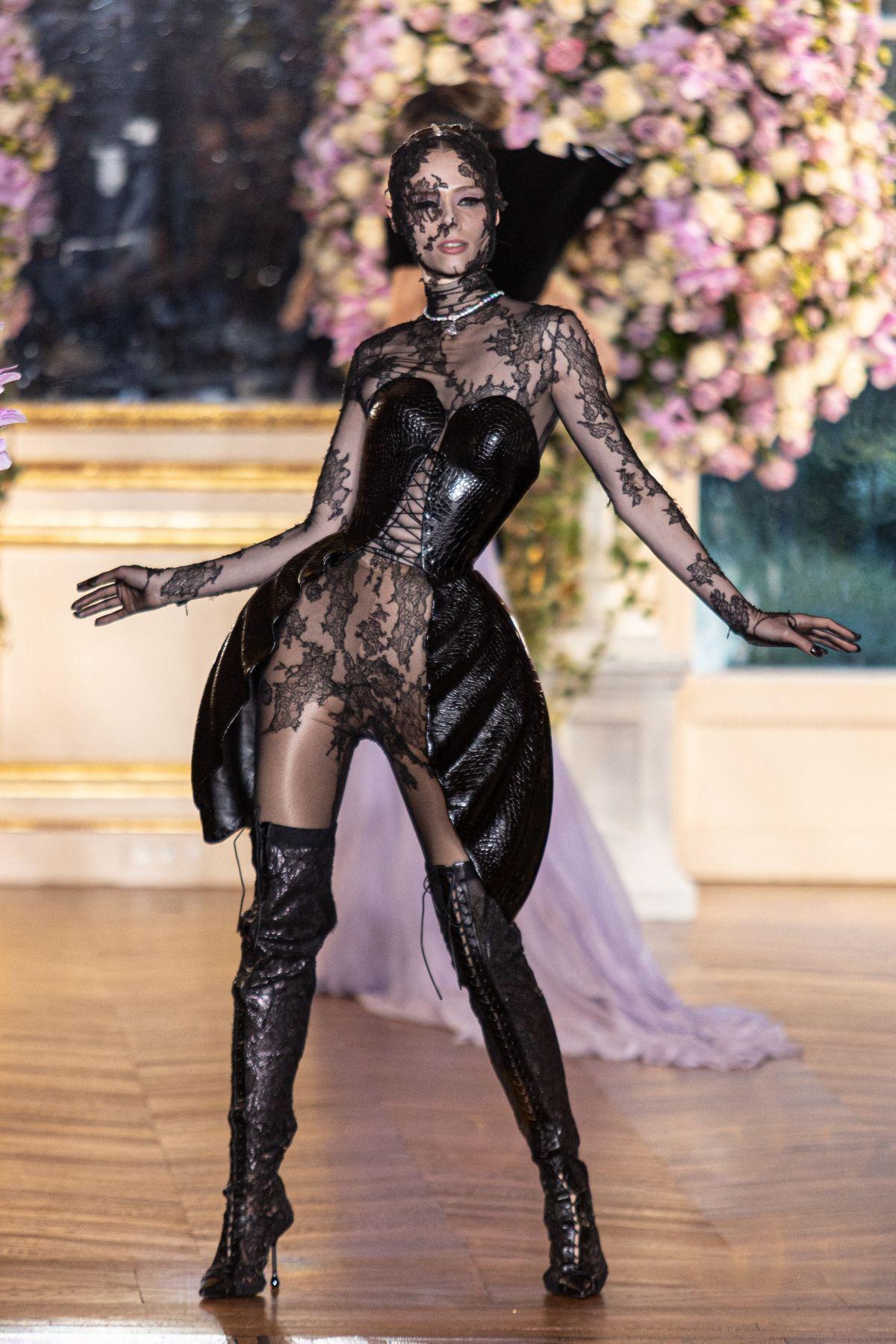 Coco Rocha at Yuima Nakazato Haute Couture Show, January 2025 Coco Rocha at Yuima Nakazato Haute Couture Show, January 2025