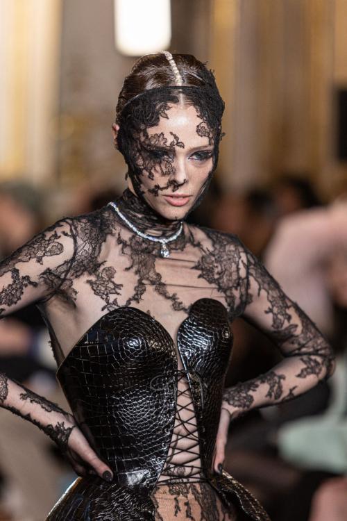 Coco Rocha at Yuima Nakazato Haute Couture Show, January 2025 6