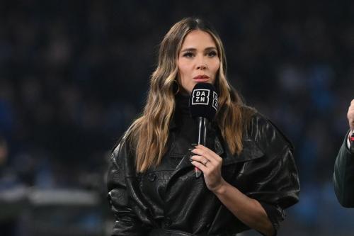 Diletta Leotta Attends SSC Napoli vs Juventus Game, January 2025 2