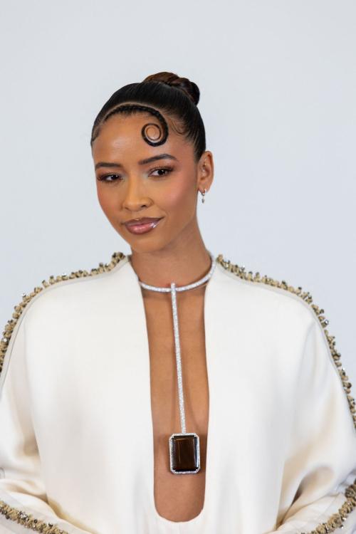 ​Flora Coquerel at PFW Stephane Rolland HC Photocall, January 2025​ 2