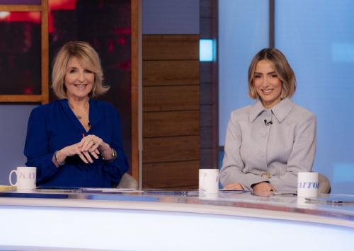 Frankie Bridge Joins Loose Women Panel, January 2025 3