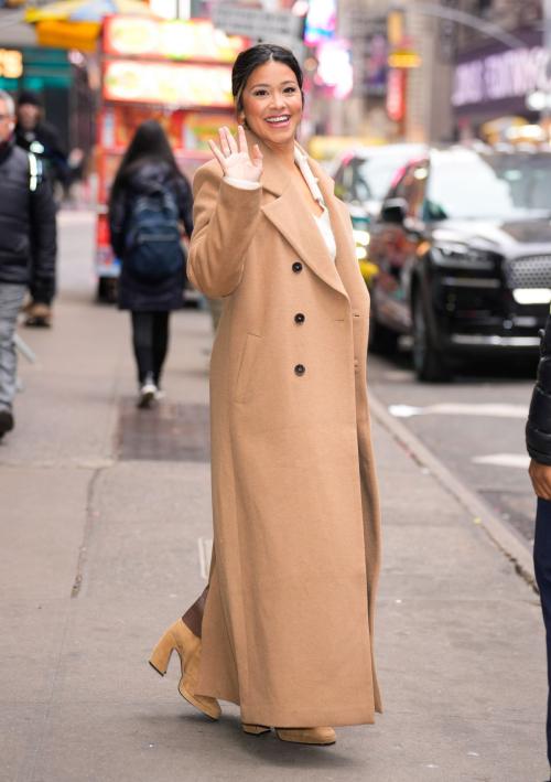 Gina Rodriguez Leaves Good Morning America, January 2025 2