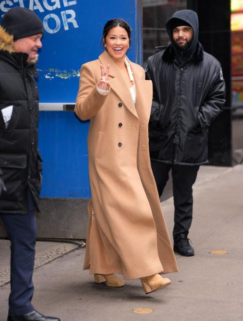 Gina Rodriguez Leaves Good Morning America, January 2025 3