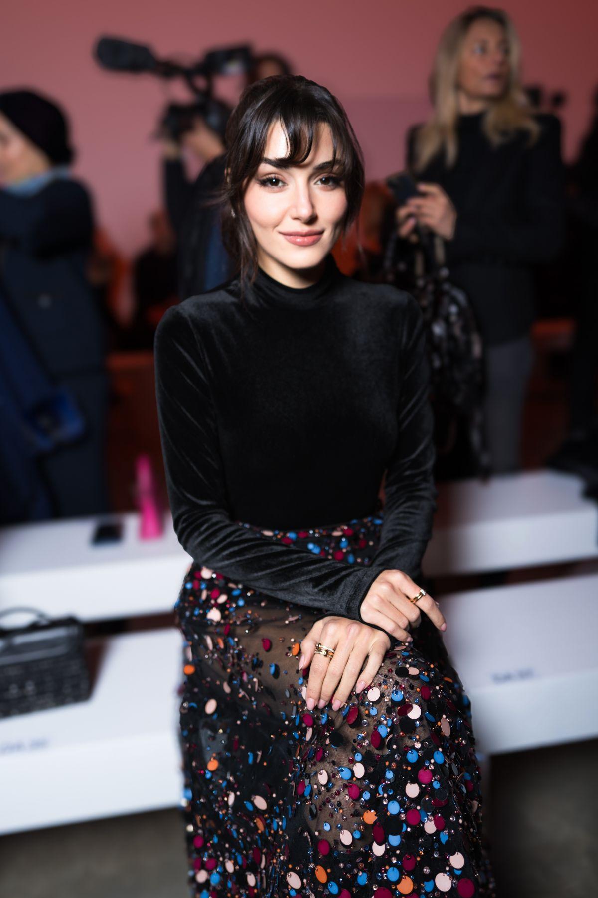 Hande Erce at Elie Saab Haute Couture Show, January 2025
