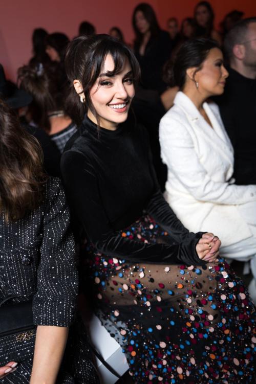Hande Erce at Elie Saab Haute Couture Show, January 2025 1