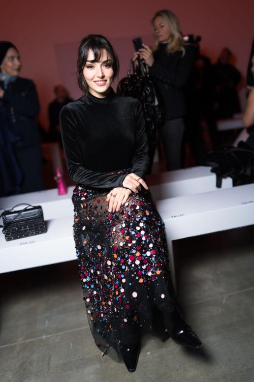 Hande Erce at Elie Saab Haute Couture Show, January 2025 3