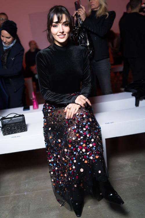 Hande Erce at Elie Saab Haute Couture Show, January 2025 4