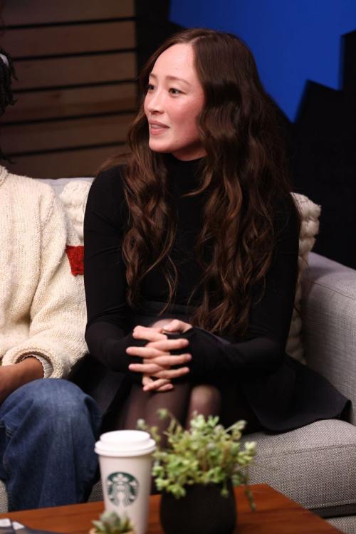 Havana Rose Liu Visits Vulture Spot at Sundance, January 2025 2