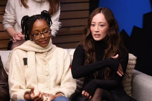 Havana Rose Liu Visits Vulture Spot at Sundance, January 2025 4