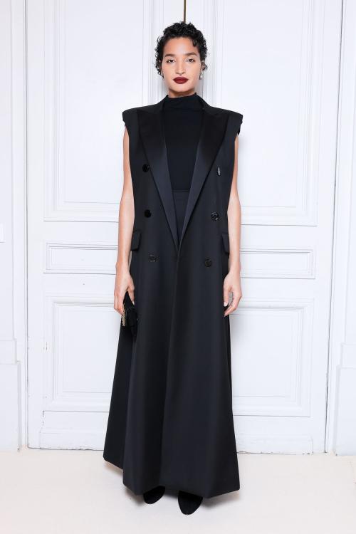 Indya Moore at Alexandre Vauthier Haute Couture Show, January 2025 6