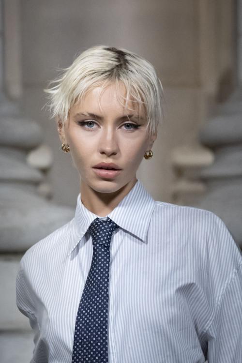 Iris Law at Saint Laurent Photocall in Paris, January 2025 2