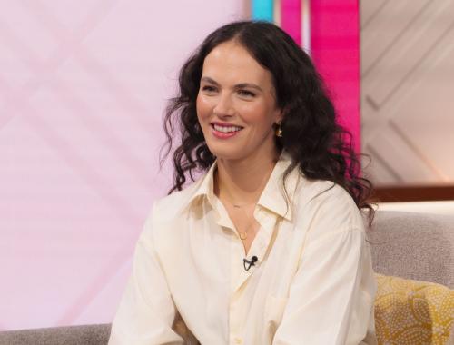 Jessica Brown-Findlay at This Morning TV Show, January 2025 2