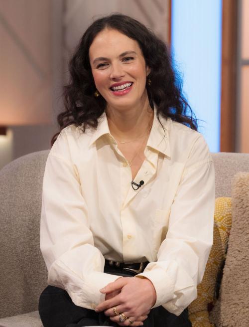 Jessica Brown-Findlay at This Morning TV Show, January 2025 3