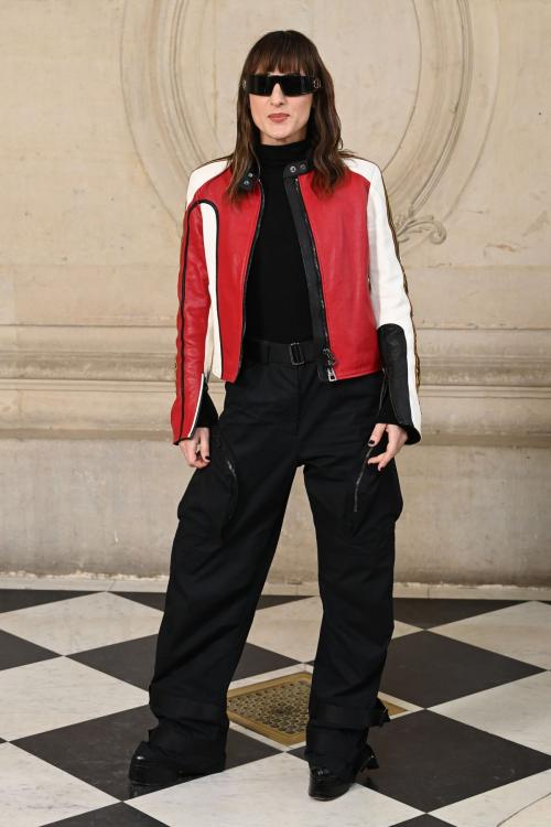 Juliette Armanet at Christian Dior Haute Couture Show, January 2025