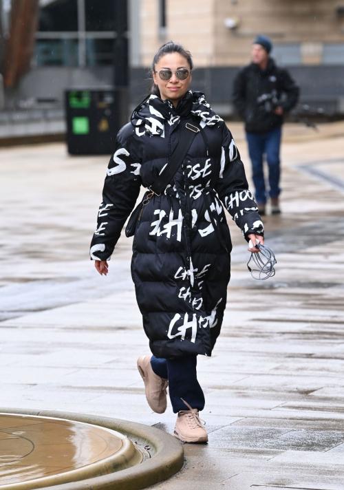 Katya Jones Spotted Ahead of Strictly Tour, January 2025
