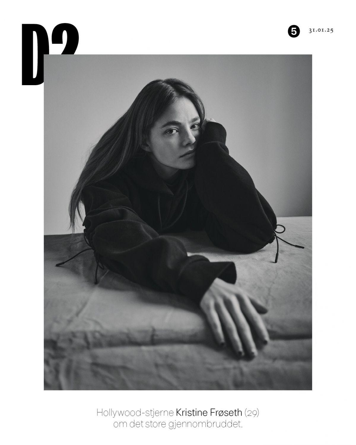 Kristine Froseth in D2 Magazine 2025, January 2025