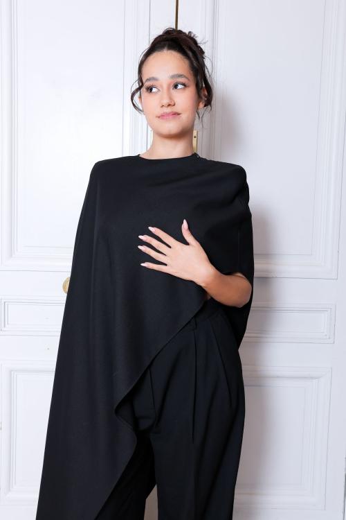 Lena Mahfouf at Alexandre Vauthier Haute Couture Show, January 2025