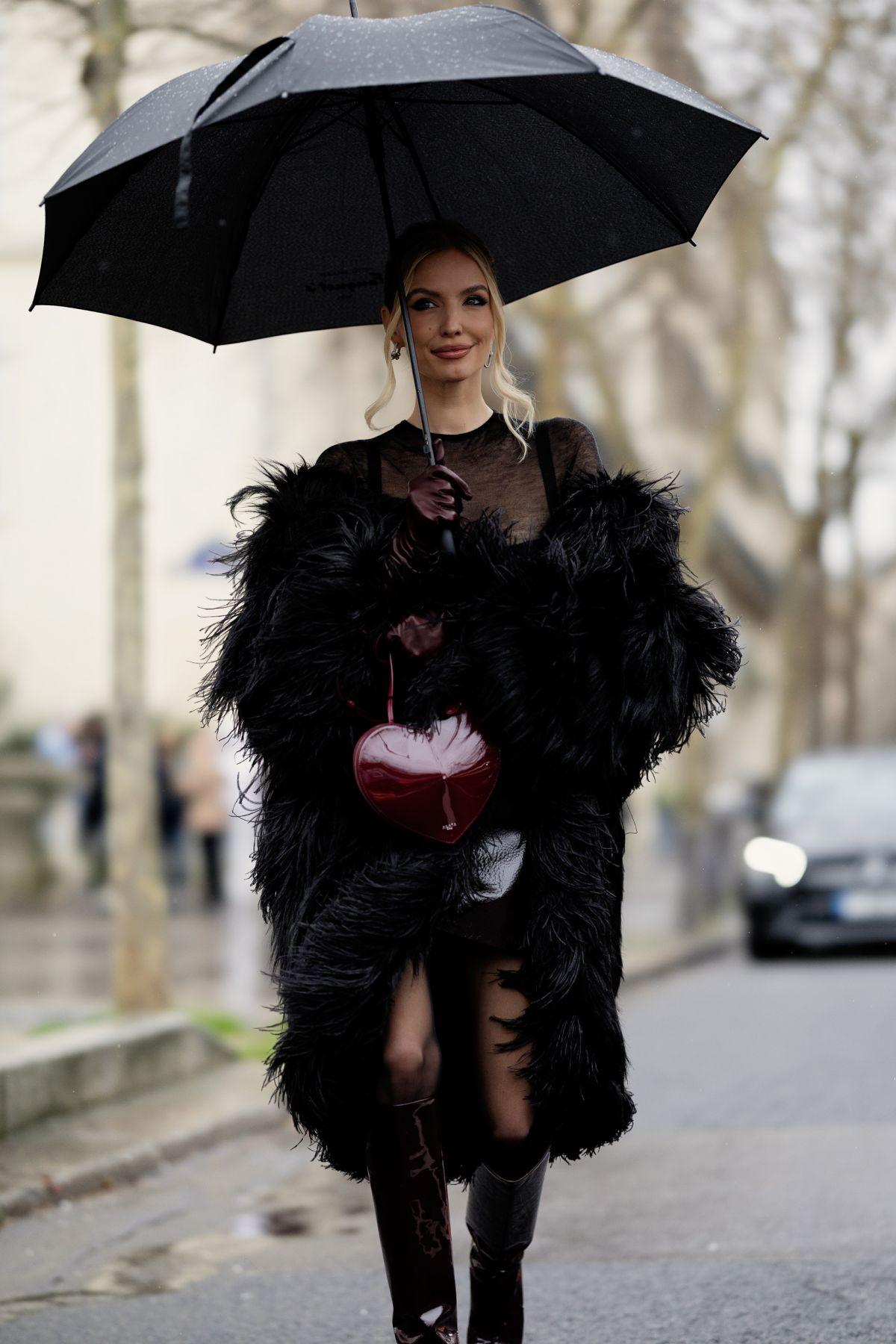Leonie Hanne at Elie Saab Haute Couture Show, January 2025