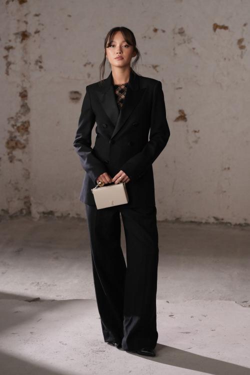 Lily Chee at AMI Fashion Show, January 2025