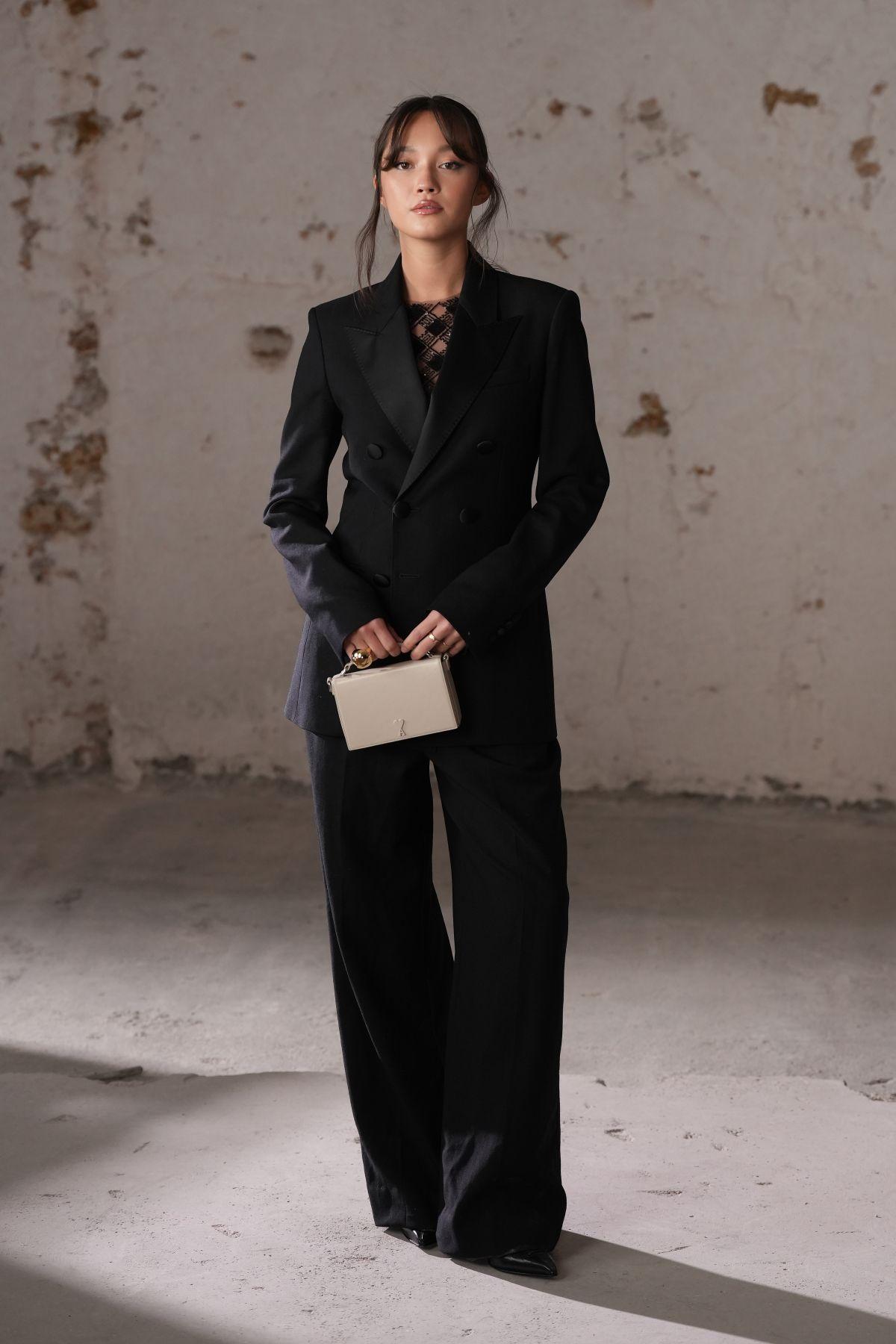 Lily Chee at AMI Fashion Show, January 2025
