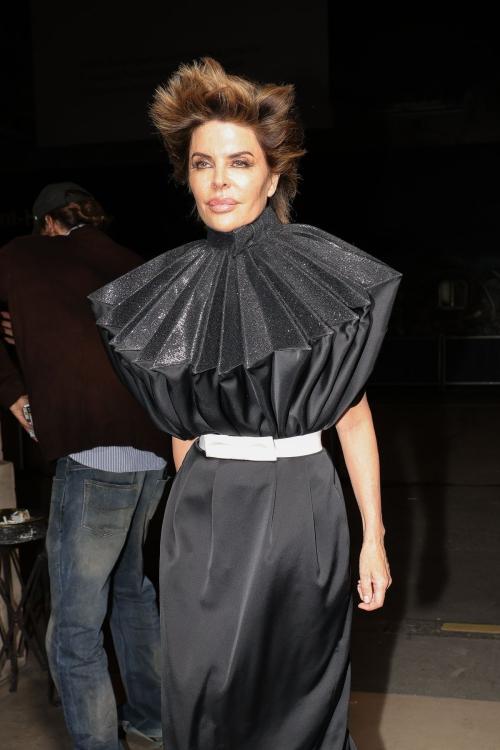 Lisa Rinna Exudes Elegance at Costes Party, January 2025 3
