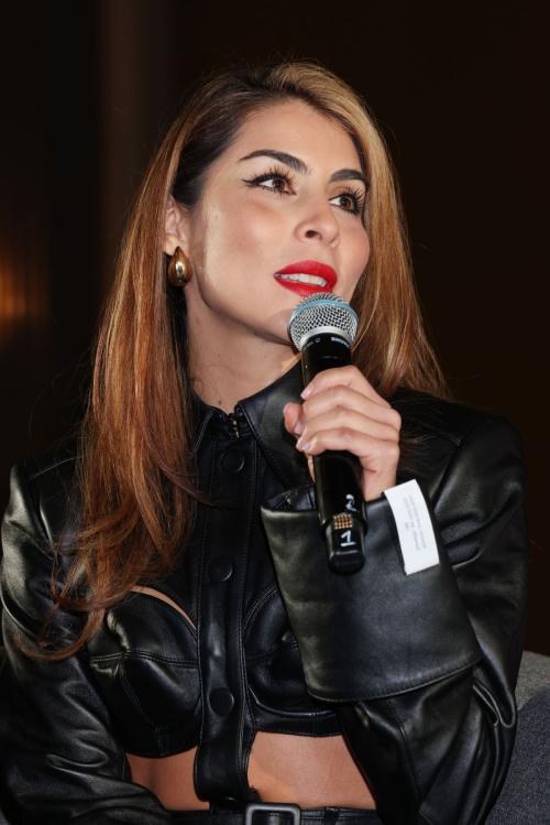 Maria Leon at Press Conference for Fuego Tour in Mexico City, January 2025 5